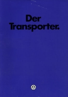 VW T 3 Transporter brochure 8.1980