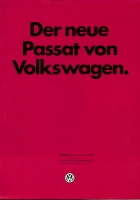 VW Passat B 2 brochure 10.1980