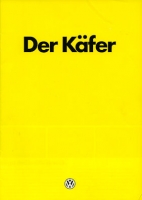 VW Käfer Prospekt 8.1982