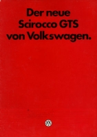 VW Scirocco 2 GTS Prospekt 1.1983