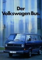 VW T 3 Bus brochure 1986