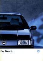 VW Passat B 3 brochure 8.1989