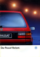 VW Passat B 3 Variant brochure 8.1990