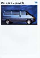 VW T 4 Caravelle brochure 12.1990