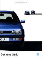 VW Golf 3 brochure 9.1991