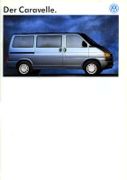 VW T 4 Caravelle brochure 12.1991