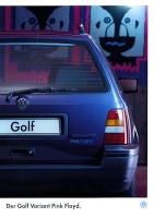 VW Golf 3 Variant Pink Floyd brochure 8.1994