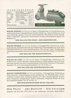 Walba Roller Programm 1950er Jahre