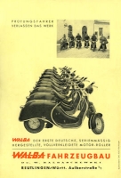 Walba scooter brochure 1950s