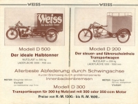 Weiss Programm 1929