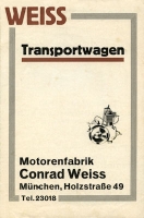 Weiss Programm 1929