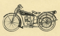 Wimmer Viertakt-Motorrad Prospekt ca. 1924