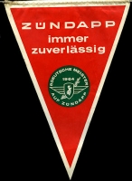 Original Wimpel Zündapp 1964