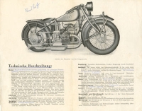 Preview: Windhoff 2 Zylinder 1000 ccm Prospekt ca. 1930
