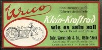 Wuco 174 ccm brochure 1925
