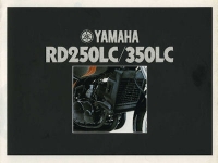 Yamaha RD 250 LC / 350 LC brochure 1981