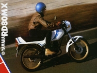 Yamaha RD 80 MX Prospekt 1981