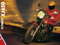 Yamaha XJ 650 brochure 1981