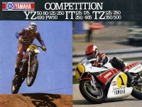 Yamaha Competition YZ IT TZ brochure 1982