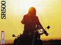 Yamaha SR 500 brochure 1982