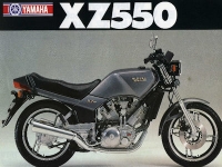 Yamaha XZ 550 brochure 1982