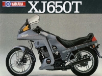 Yamaha XJ 650 T Prospekt 1982