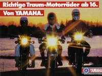 Yamaha Motorräder ab 16 brochure 1983