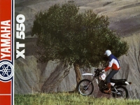 Yamaha XT 550 brochure 1983