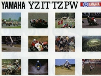 Yamaha YZ IT TZ PW brochure 1983