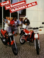 Yamaha 80 ccm program ca. 1984