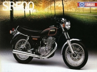 Yamaha SR 500 brochure 1984