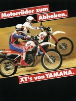 Yamaha XT Programm 1985