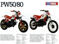 Yamaha PW 50/80 YT 60 YF 60 YFM80 brochure 1986