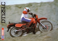 Yamaha DT 125 LC Prospekt 1986