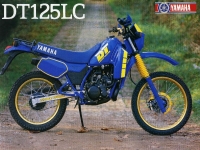 Yamaha DT 125 LC brochure 1986