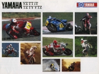 Yamaha YZ TT IT TZ TY YTZ brochure 1986