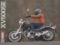 Yamaha XV 500 SE brochure 1986