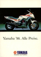 Yamaha pricelist 1988