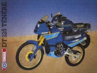 Yamaha DT 125 Ténéré Prospekt 1988 F