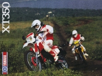 Yamaha XT 350 brochure 1988