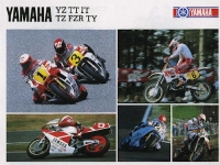 Yamaha YZ TT IT TZ FZR TY brochure 1988