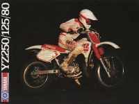 Yamaha YZ250/125/80 Prospekt 1988