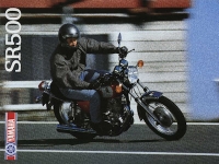 Yamaha SR 500 brochure 1988