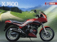 Yamaha XJ 600 brochure 1988