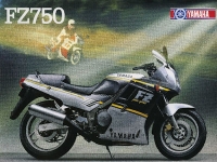 Yamaha FZ 750 brochure 1988