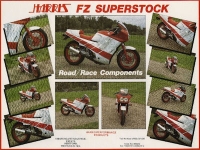 Yamaha Harris FZ Superstock brochure 1988