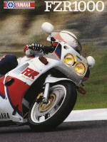 Yamaha FZR 1000 brochure 1988