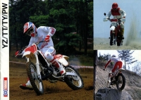 Yamaha YZ TT TY PW Prospekt 1989