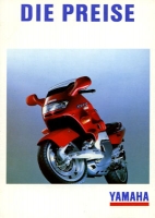 Yamaha Preisliste 1993