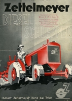 Zettelmeyer Diesel tractor brochure 8.1938